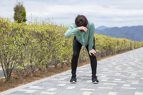 過剰な運動をしない